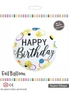 18Yuvarlak Alyans Folyo Balon