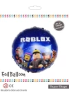 18Yuvarlak Mavi Roblox Folyo Balon