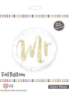 18Yuvarlak Mr Folyo Balon