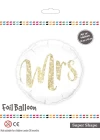 18Yuvarlak Mrs Folyo Balon