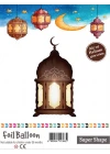27 Ramazan Feneri Folyo Balon