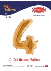 40 Altın Renk Folyo Balon ( 4 )