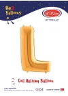 40 Altın Renk Folyo Balon ( L )
