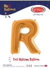 40 Altın Renk Folyo Balon ( R )
