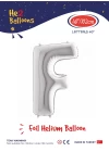 40 Gümüş Renk Folyo Balon ( F )