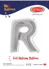 40 Gümüş Renk Folyo Balon ( R )