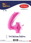 40 Pembe Renk Folyo Balon ( 4 )