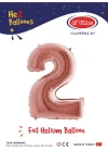 40 Rose Renk Folyo Balon ( 2 )