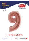 40 Rose Renk Folyo Balon ( 9 )