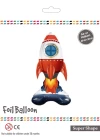 Ayaklı Roket Folyo Balon