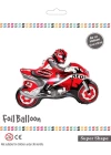 Kırmızı Motorsiklet Folyo Balon