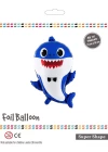 Mavi Baby Shark Folyo Balon