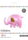 Pembe Fil Folyo Balon