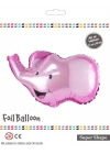 Pembe Fil Kafası Folyo Balon