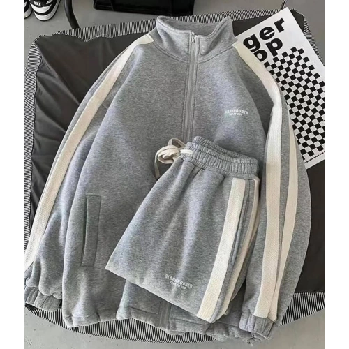 Blank Şardonlu Unisex Eşofman Takımı Gri