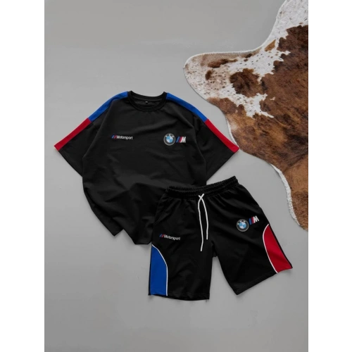 BMW Power Unisex Oversize Takım Siyah