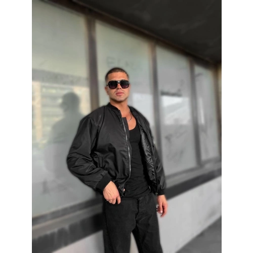 Dolgulu Unisex Bomber Ceket