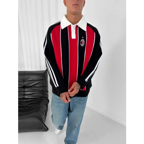 MLN Polo Yaka Unisex Sweatshirt