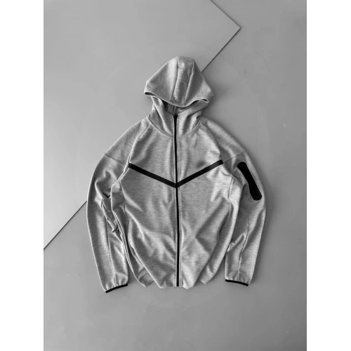 NK Tech Unisex Hırka Gri