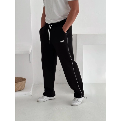 SWD Şardonlu Eşofman Siyah