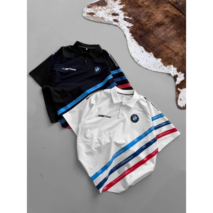 BMW Power Unisex Oversize Tshirt Siyah