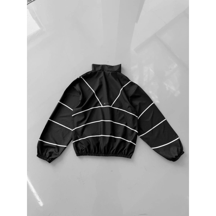 Çizgili Nk Paraşüt Unisex Ceket