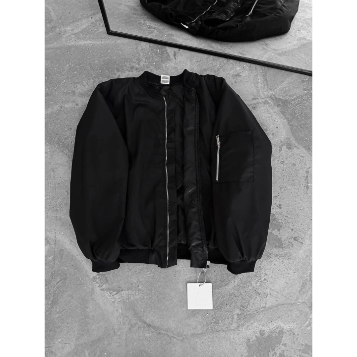 Dolgulu Unisex Bomber Ceket