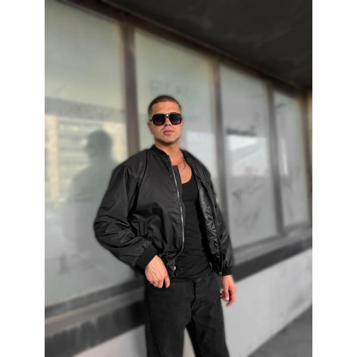 Dolgulu Unisex Bomber Ceket