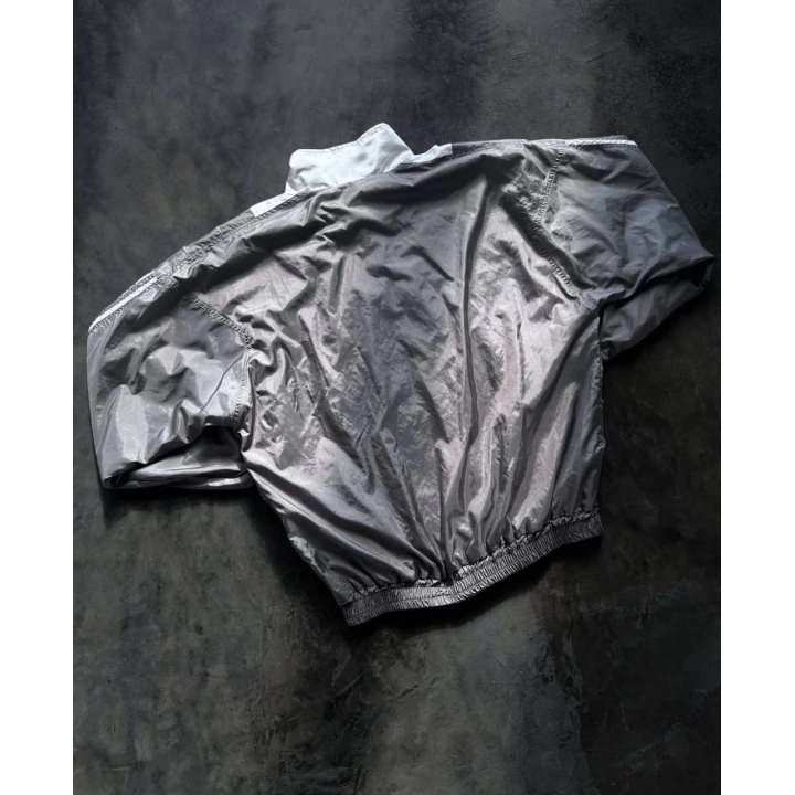 Gray Oversize Unisex Paraşüt Ceket