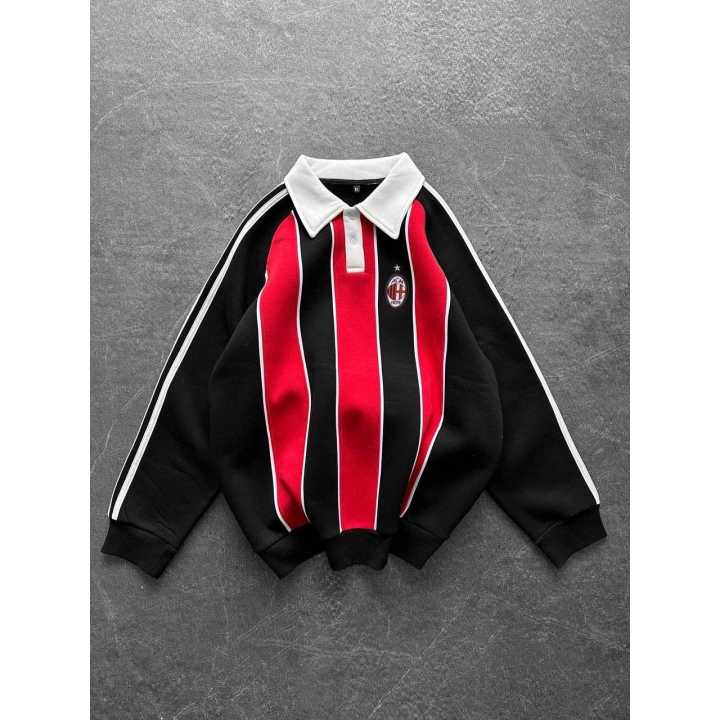 MLN Polo Yaka Unisex Sweatshirt