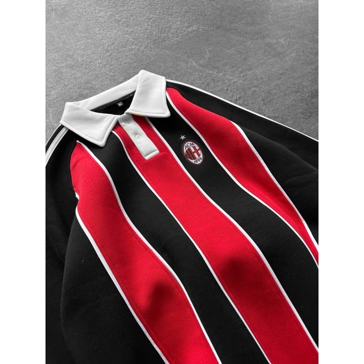 MLN Polo Yaka Unisex Sweatshirt