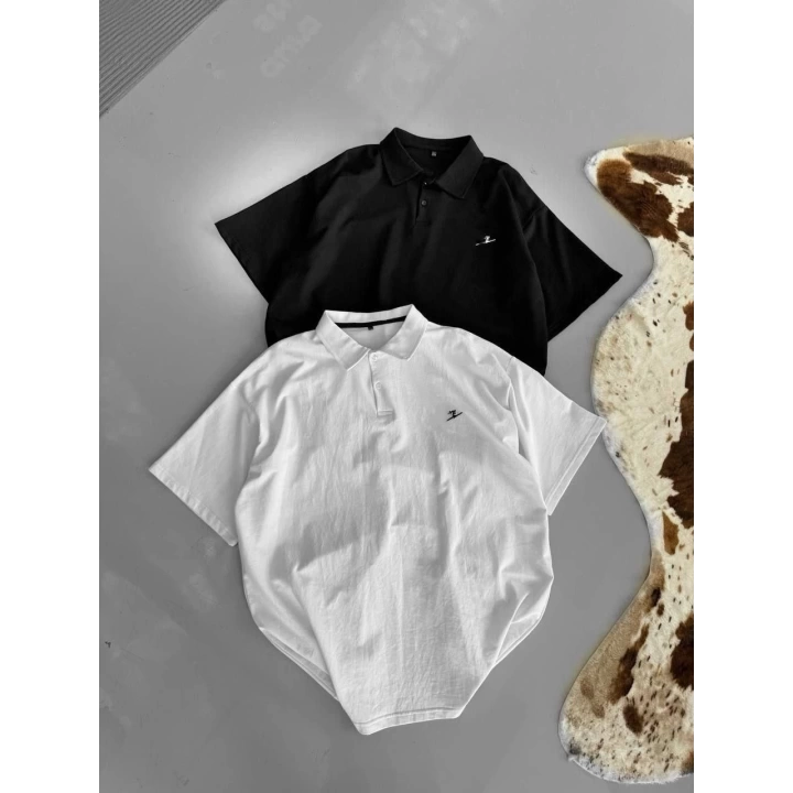 NK Polo Yaka Unisex Tshirt Beyaz