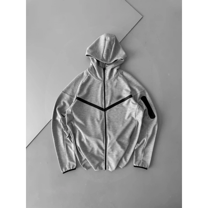 NK Tech Unisex Hırka Gri