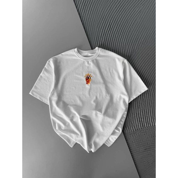 OSİ Oversize Unisex T-shirt Beyaz