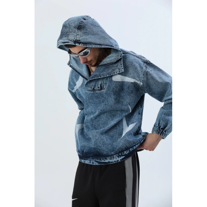 Oversize Kot Sweatshirt