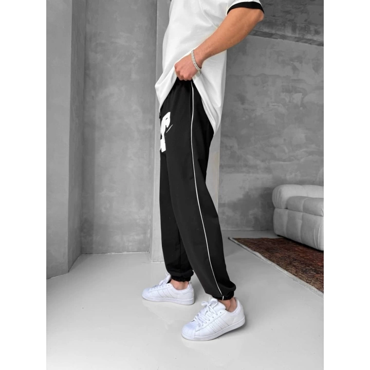 Paça Lastik Air Unisex Eşofman Siyah