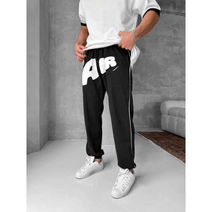 Paça Lastik Air Unisex Eşofman Siyah