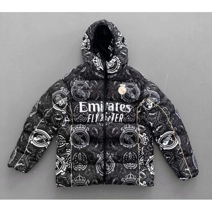 Real Unisex Şişme Mont Siyah