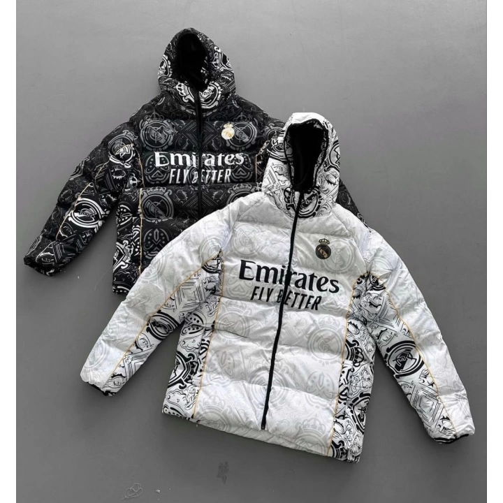 Real Unisex Şişme Mont Siyah