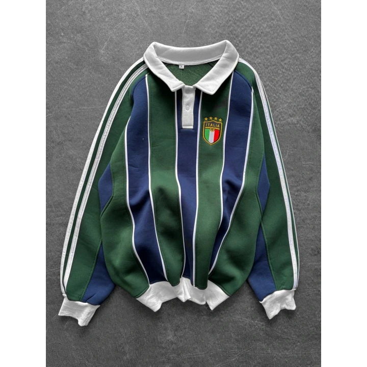 Şerit Italy Oversize Unisex Sweatshirt
