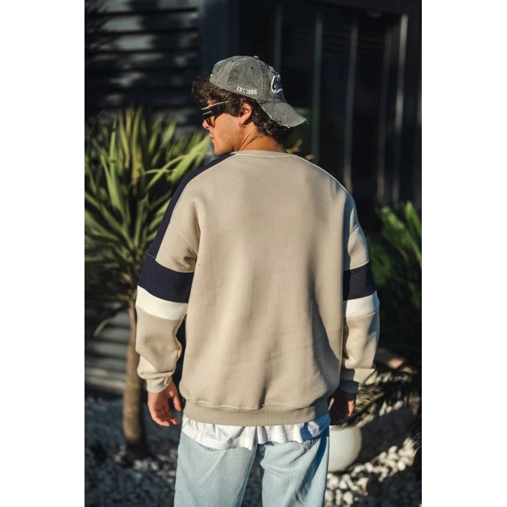 WILLIAM Unisex Şardonlu Sweatshirt