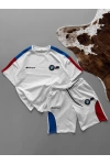 BMW Power Unisex Oversize Takım Beyaz