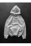 Kapüşon Detaylı SWD Sweatshirt Beyaz