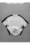 Logolu Basic Unisex Tshirt Beyaz