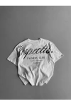 Respect Unisex Oversize Tshirt Beyaz