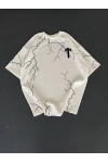 Şimşek Trapstar Unisex Tshirt Beyaz