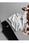 SWD Unisex Eşofman Takımı Beyaz
