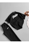 SWD Unisex Eşofman Takımı Siyah
