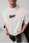 SWD Unisex Oversize Tshirt Beyaz