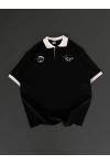 Travis Scott Polo Yaka Tshirt Siyah